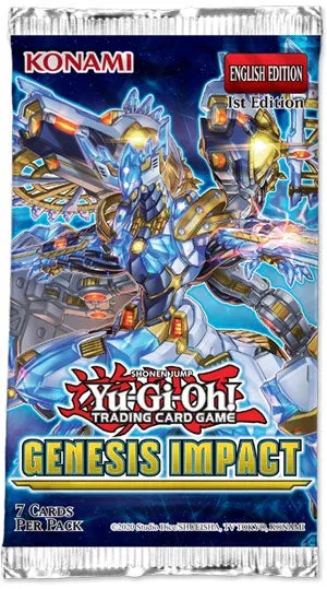 Exclusive Drop Display Collectible Drop Series YGO Genesis Impact Booster Pack