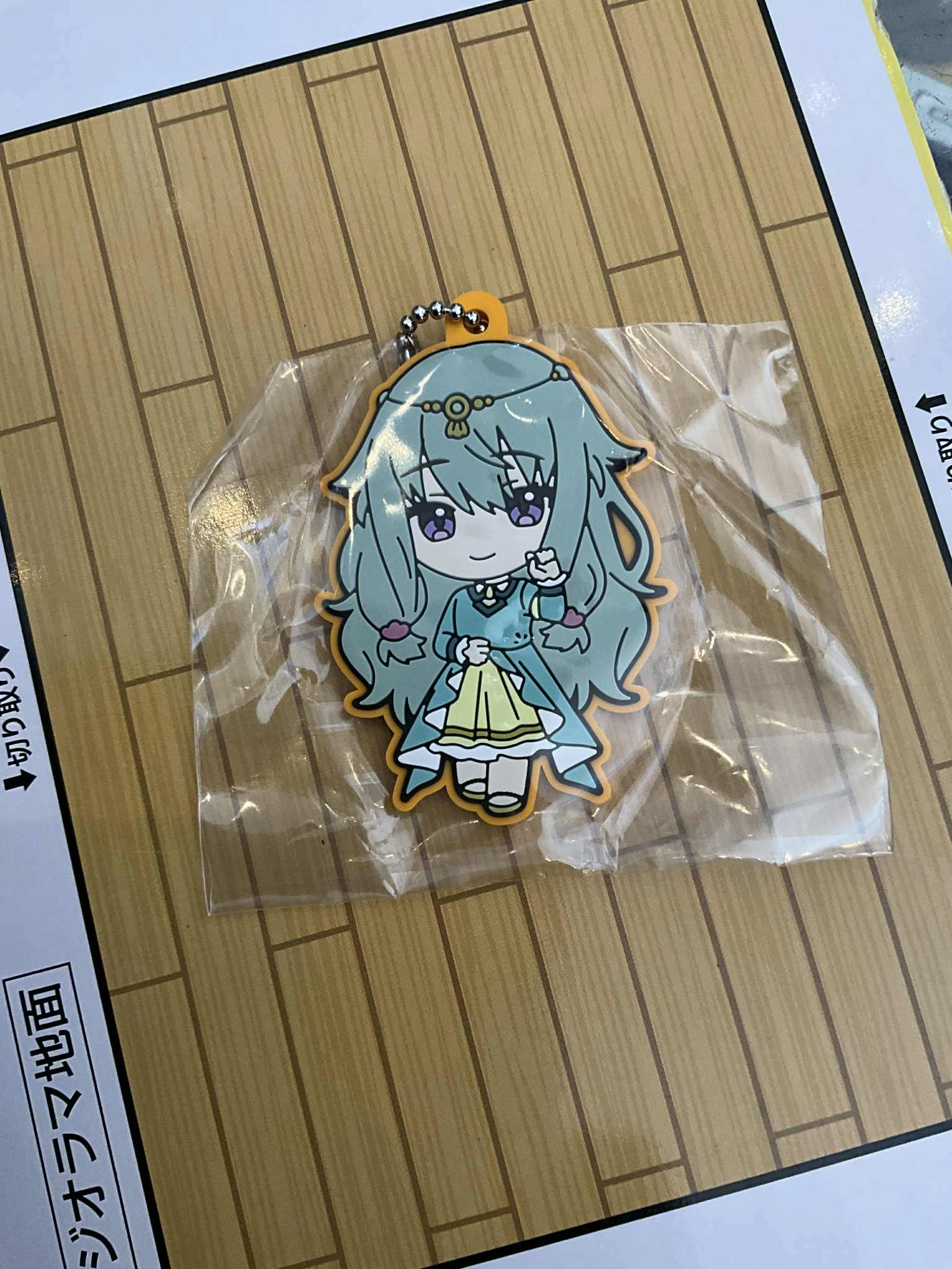 Sega HATSUNE MIKU Project SEKAI THE MOVIE Kowareta SEKAI to Utaenai MIKU Characters Rubber Keychain Vol.2 9 Pieces Set (In-stock) PVC Unit
