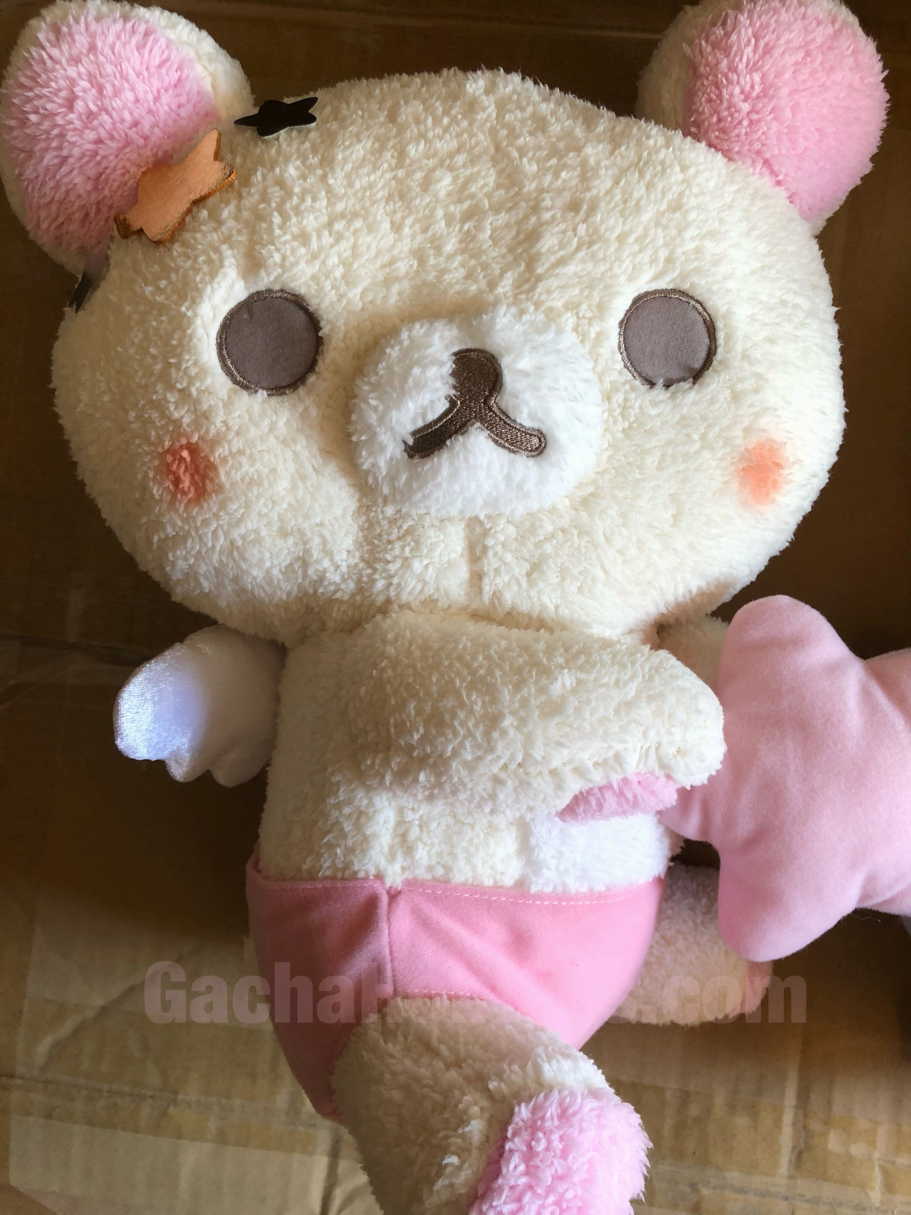 Rilakkuma Angel Korilakkuma Medium Plush (In-stock) Gentlemanly Style