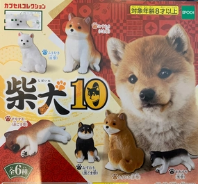 Pilot Model Shiba Inu Mini Figure Vol.10 6 Pieces Set (In-stock)
