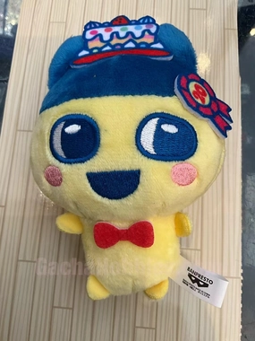 Banpresto Tamagotchi and Friends Birthday Party Mametchi Small Plush Keychain (In-stock) Small Personality