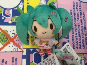 Sega Hatsune Miku Live Stage & Audience Small Plush Keychain Type A (In-stock) Small Device