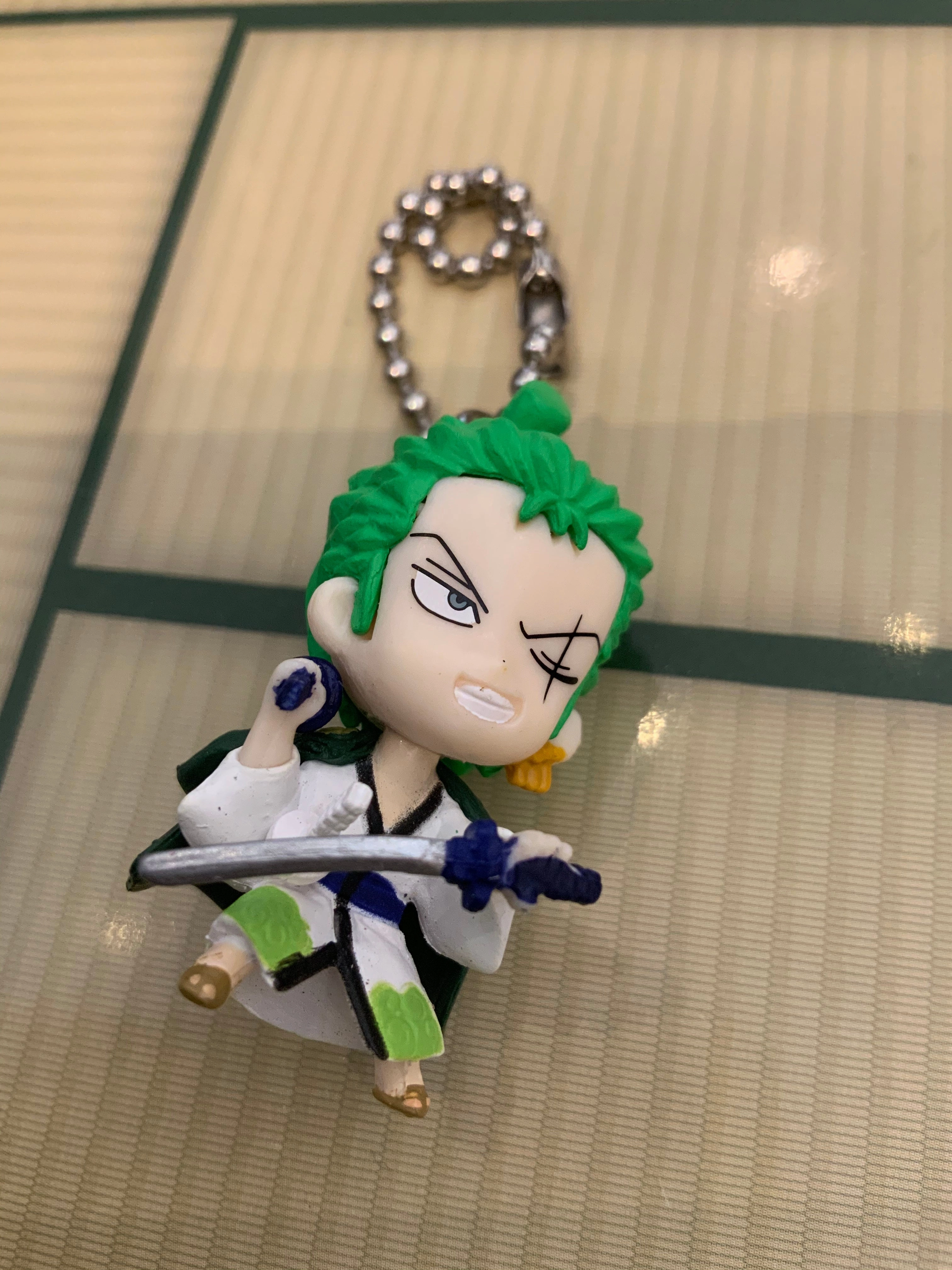 One Piece Wano Country Mini Figure Keychain 5 Pieces Set (In-stock) Designer Product