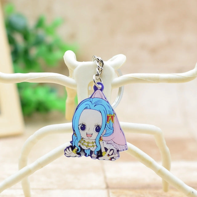 Vinyl Model One Piece Keychain Seven Warlords of the Sea joker Key Chain