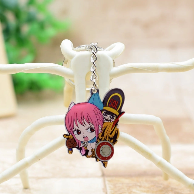 One Piece Keychain Seven Warlords of the Sea joker Key Chain Dorm Room Award winning