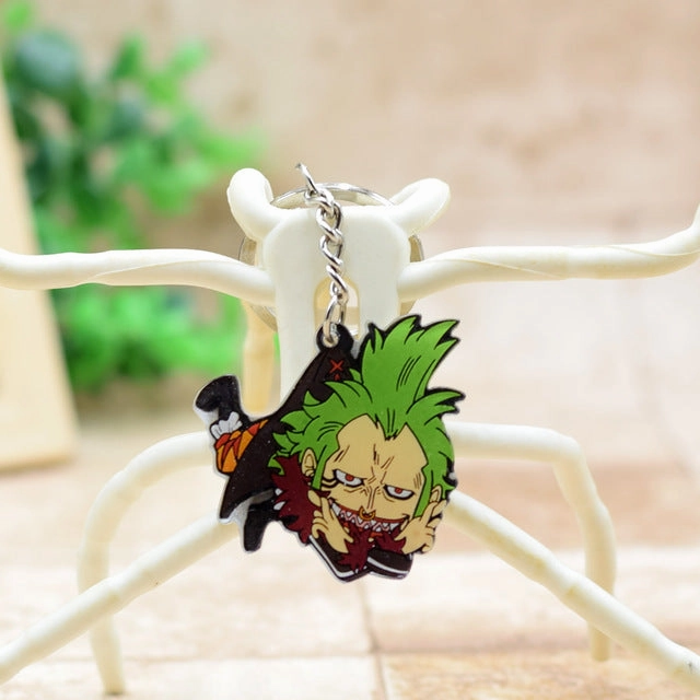 Collectible Article Social media One Piece Keychain Seven Warlords of the Sea joker Key Chain