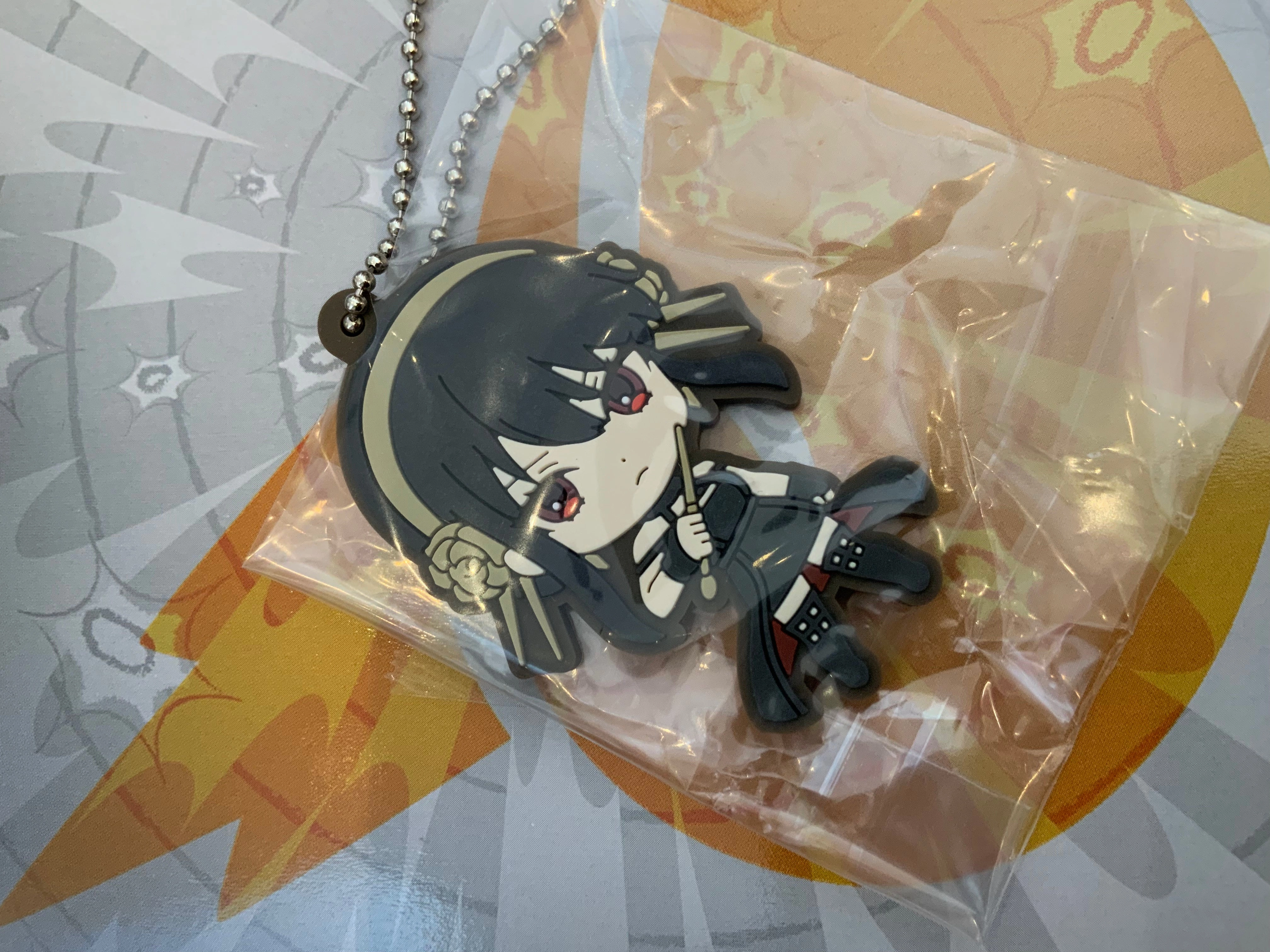 Art Masterpiece Spy x Family Character Rubber Keychain 8 Pieces Set (In-stock)