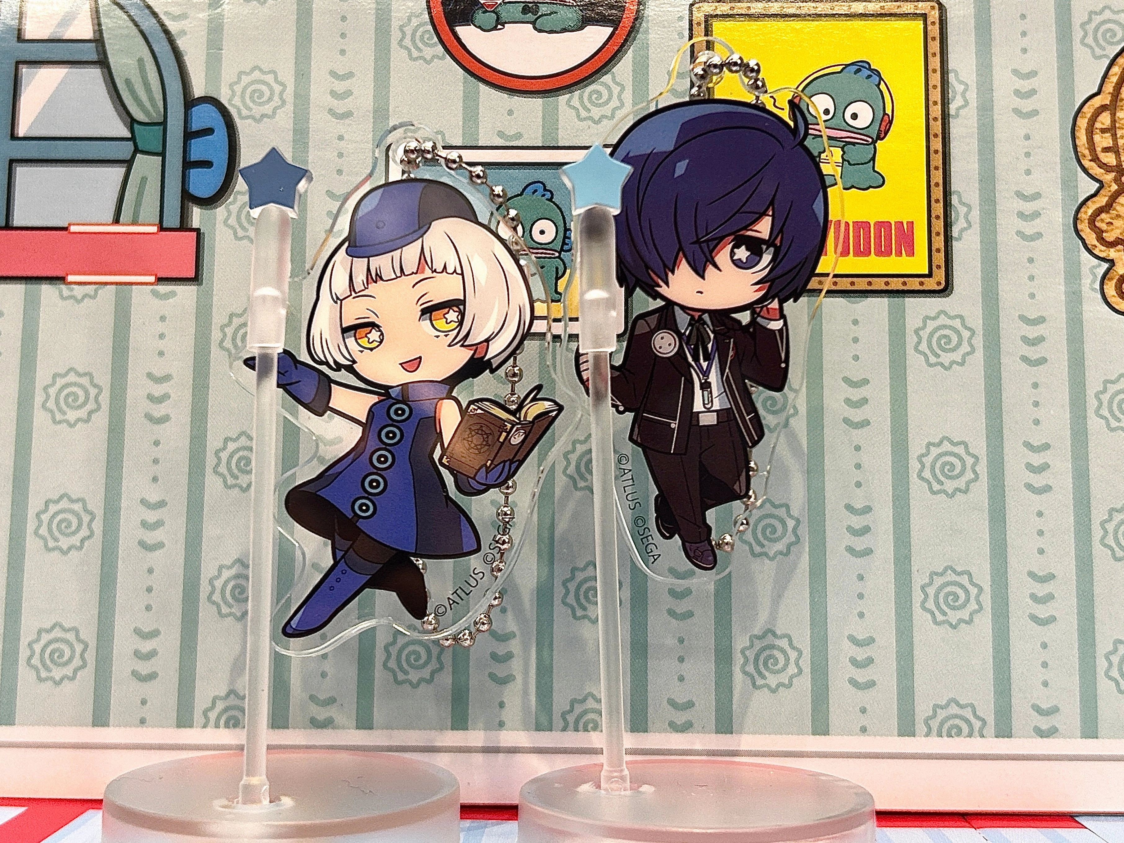 Stasto Decora-pic Persona 3 Reload with Base Acrylic Keychain 10 Pieces Set (In-stock) Podcast Studio Independent Artist