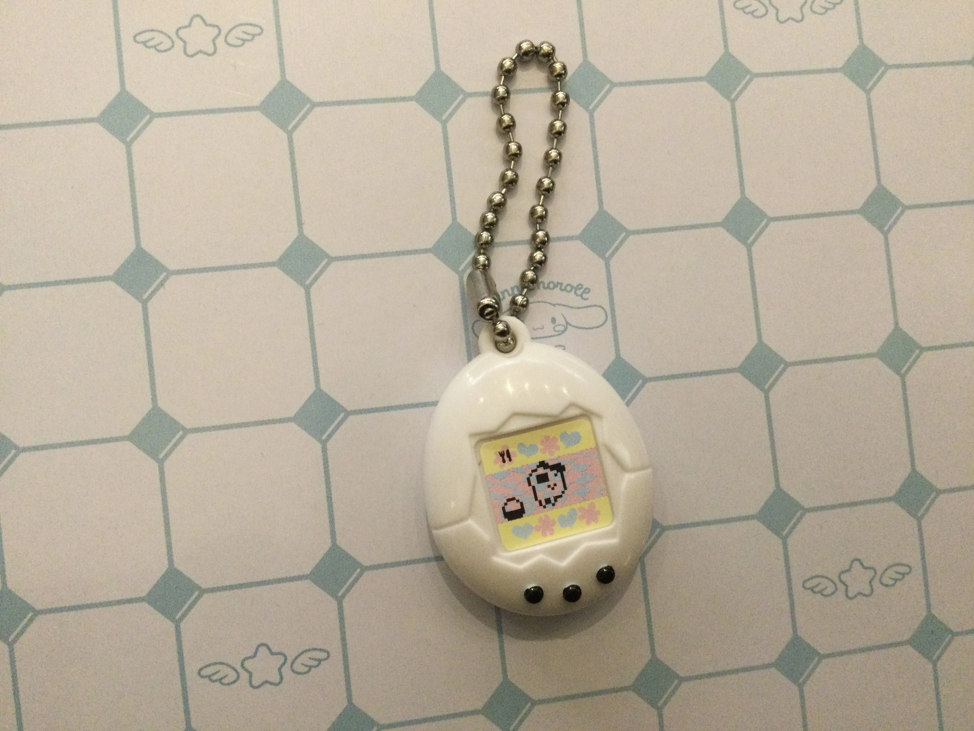Audience Favorite Mainstream Appeal Tamagotchi Game Console Figure Keychain 10 Pieces Set (In-stock)
