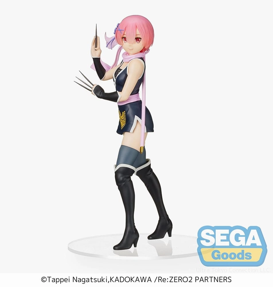 Sega - Re:Zero - Starting Life In Another World Ram Kunoichi Tobi Ver. Figure Online Game Entryway Accent