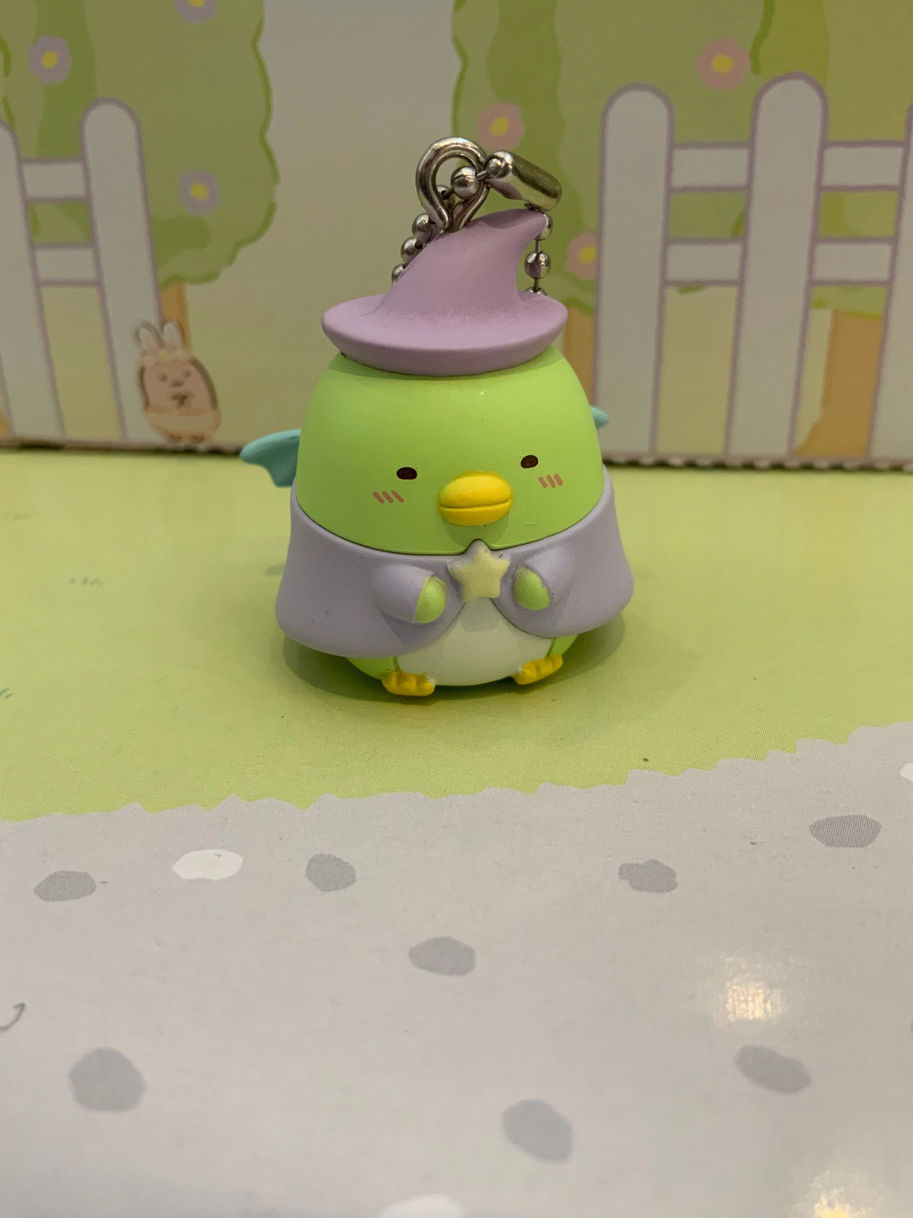 Regional Specialty Collectible Figure Sumikko Gurashi Demon Wizard Figure Keychain 6 Pieces Set (In-stock)