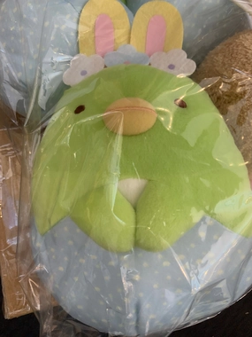Sumikko Gurashi Happy Easter Bunny Penguin Medium Plush (In-stock) Little Package