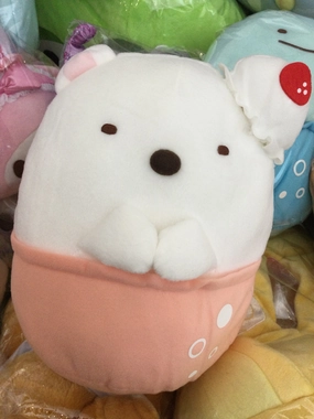 Nineties Grunge Sumikko Gurashi Shirokuma Plush Cream Soda Ver. (In-stock)