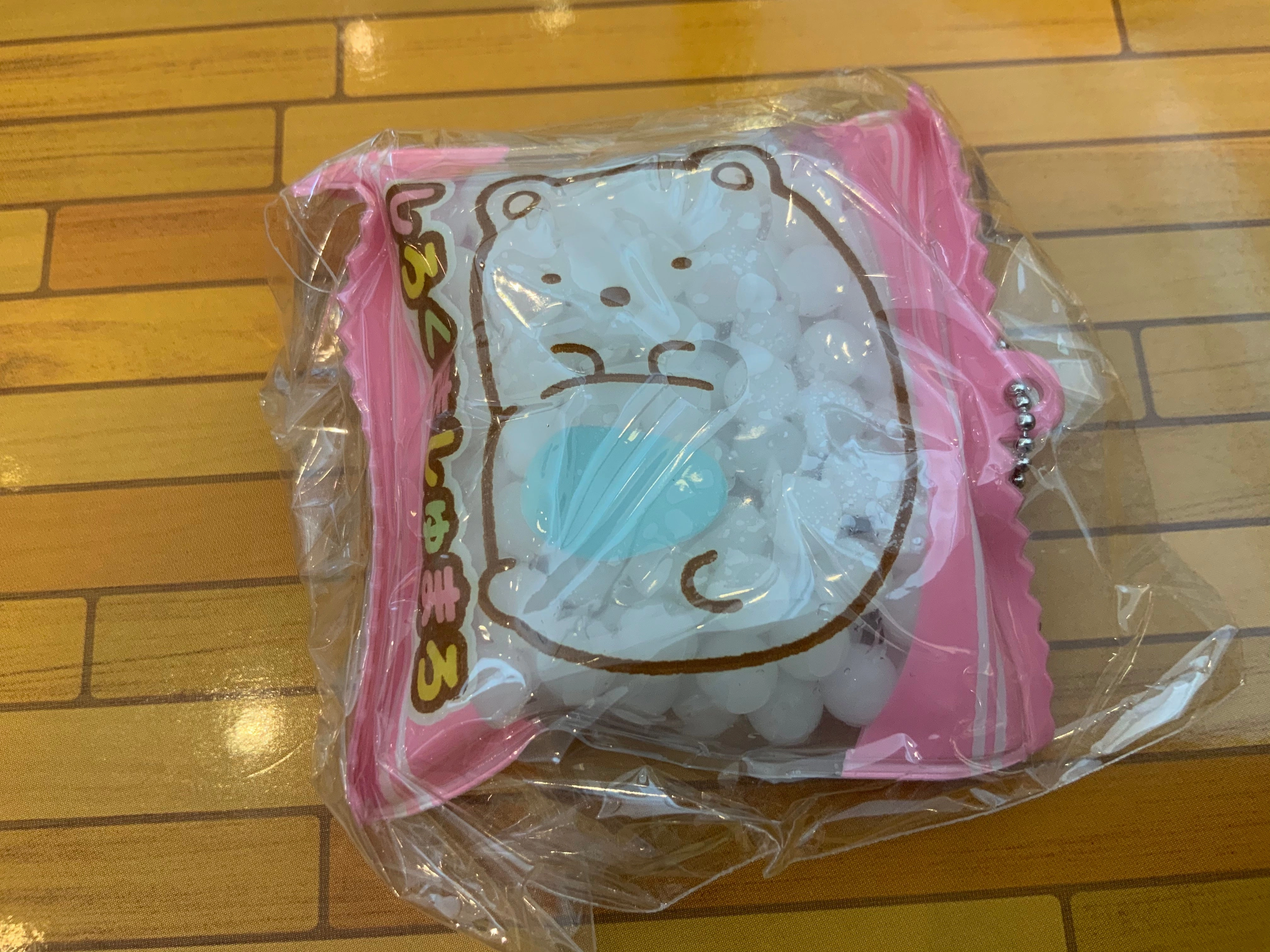 Sumikko Gurashi Snack House Jello Keychain 5 Pieces Set (In-stock) Gaming Sculpture PVC Collectible