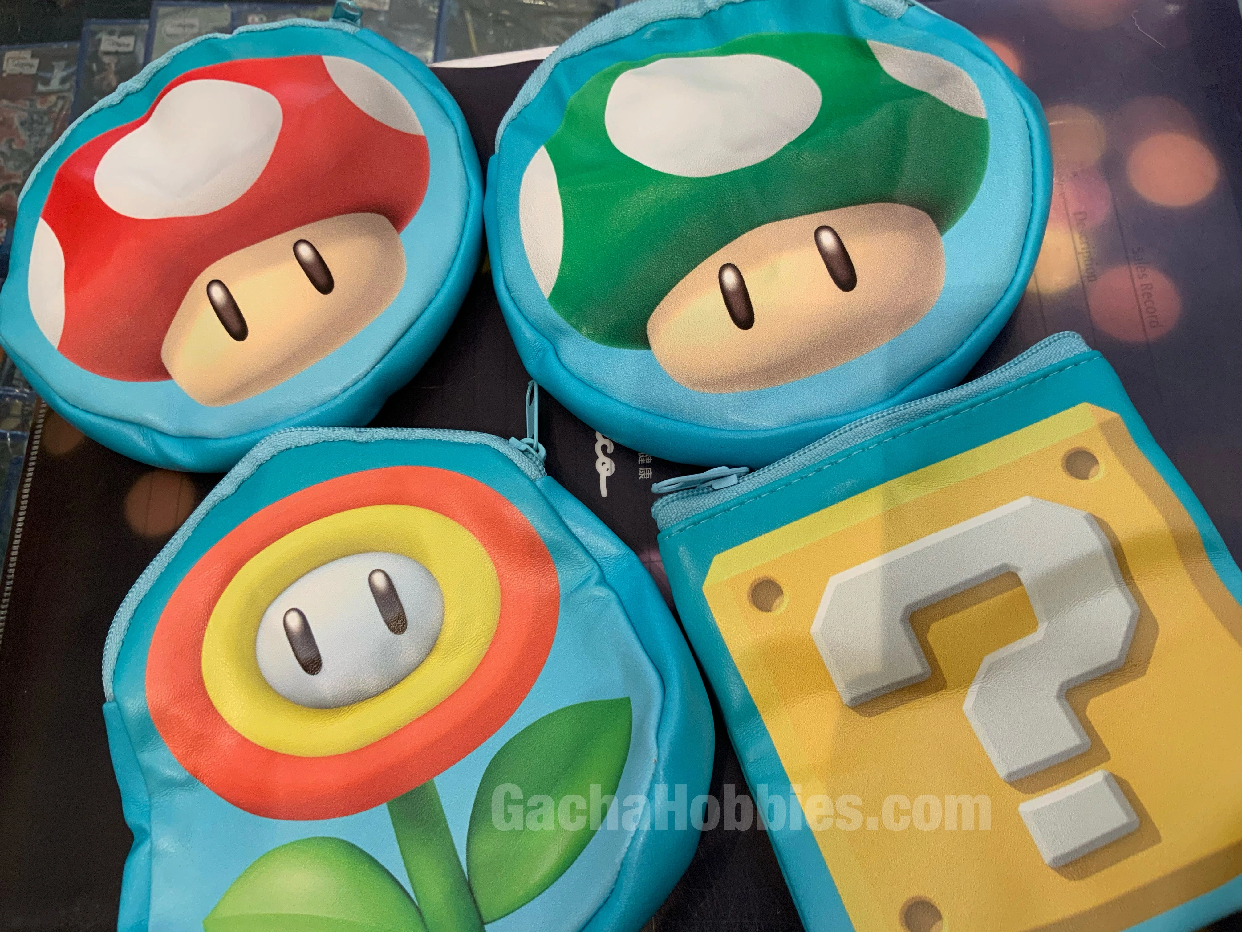 Super Mario Bros Characters Coin Bag 4 Pieces Set (In-stock) Action Toy