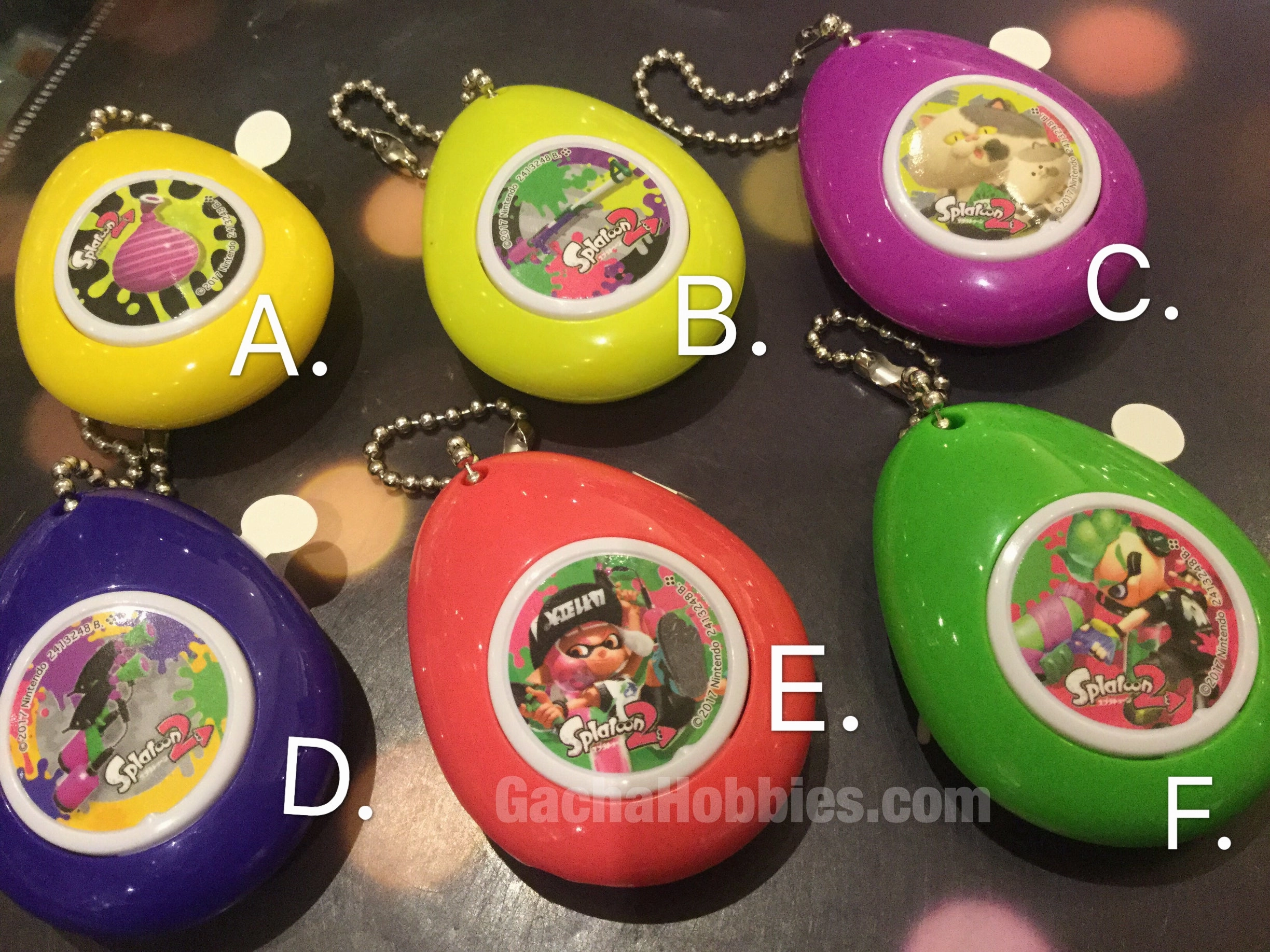 Splatoon Sound Keychain (In-stock) Interactive Exhibit Cryptid Model