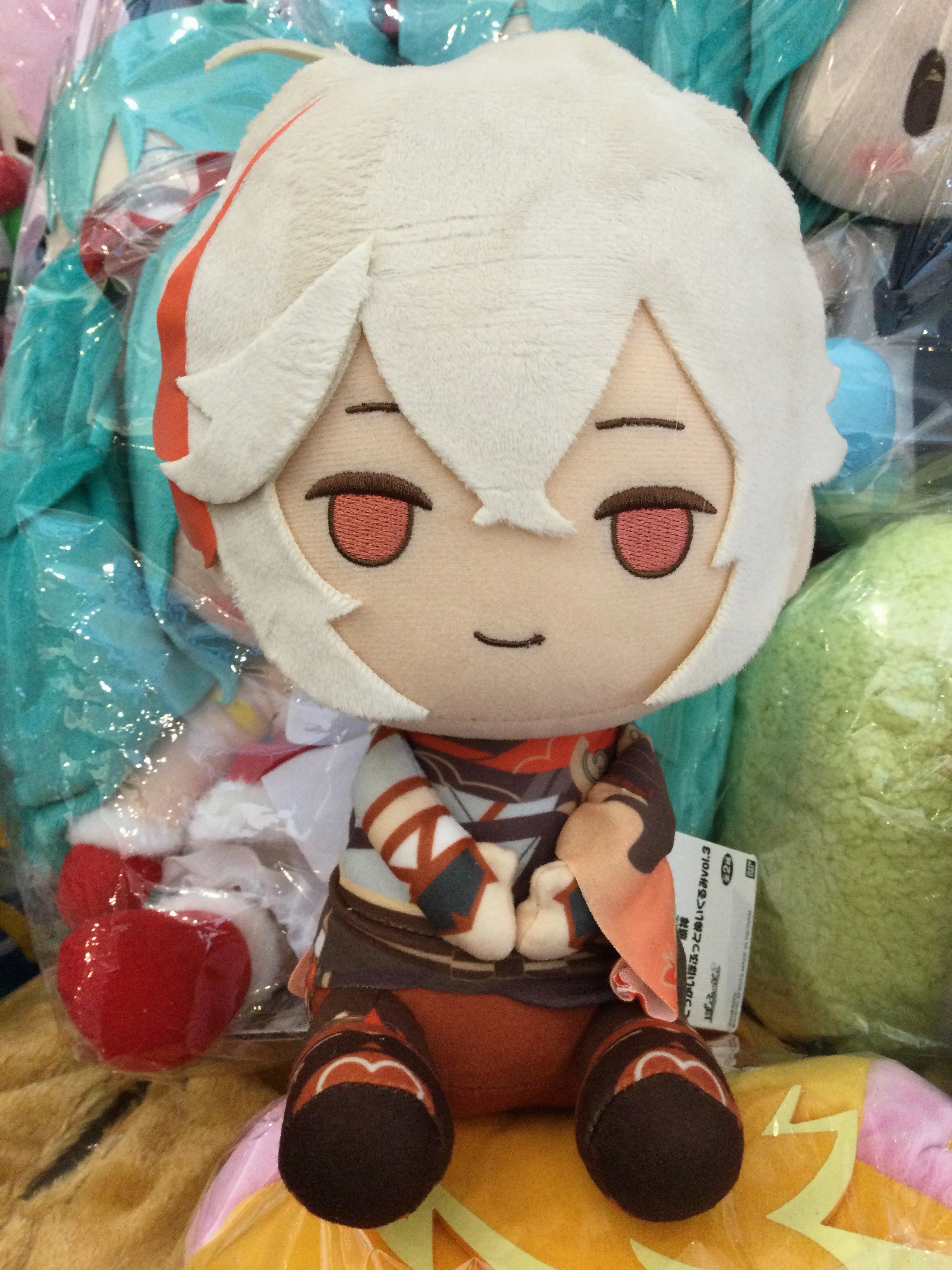 Mini Process Genshin Impact Kaedehara Kazuha Sitting Medium Plush (In-stock)