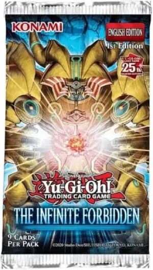 Hidden Series Display YGO The Infinite Forbidden Booster Pack