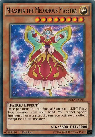 Mozarta the Melodious Maestra [DUEA-EN016] Rare Hidden Pack Discovery Collectible Series Series