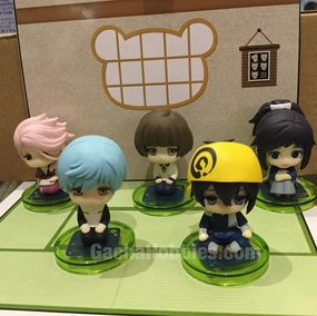 Science fiction Suwarasetai Touken Ranbu Mini Figure Vol.3 5 Pieces Set (In-stock)