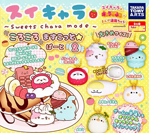 Vintage Toy Sweets Chara Mode Figure Keychain (In-stock)