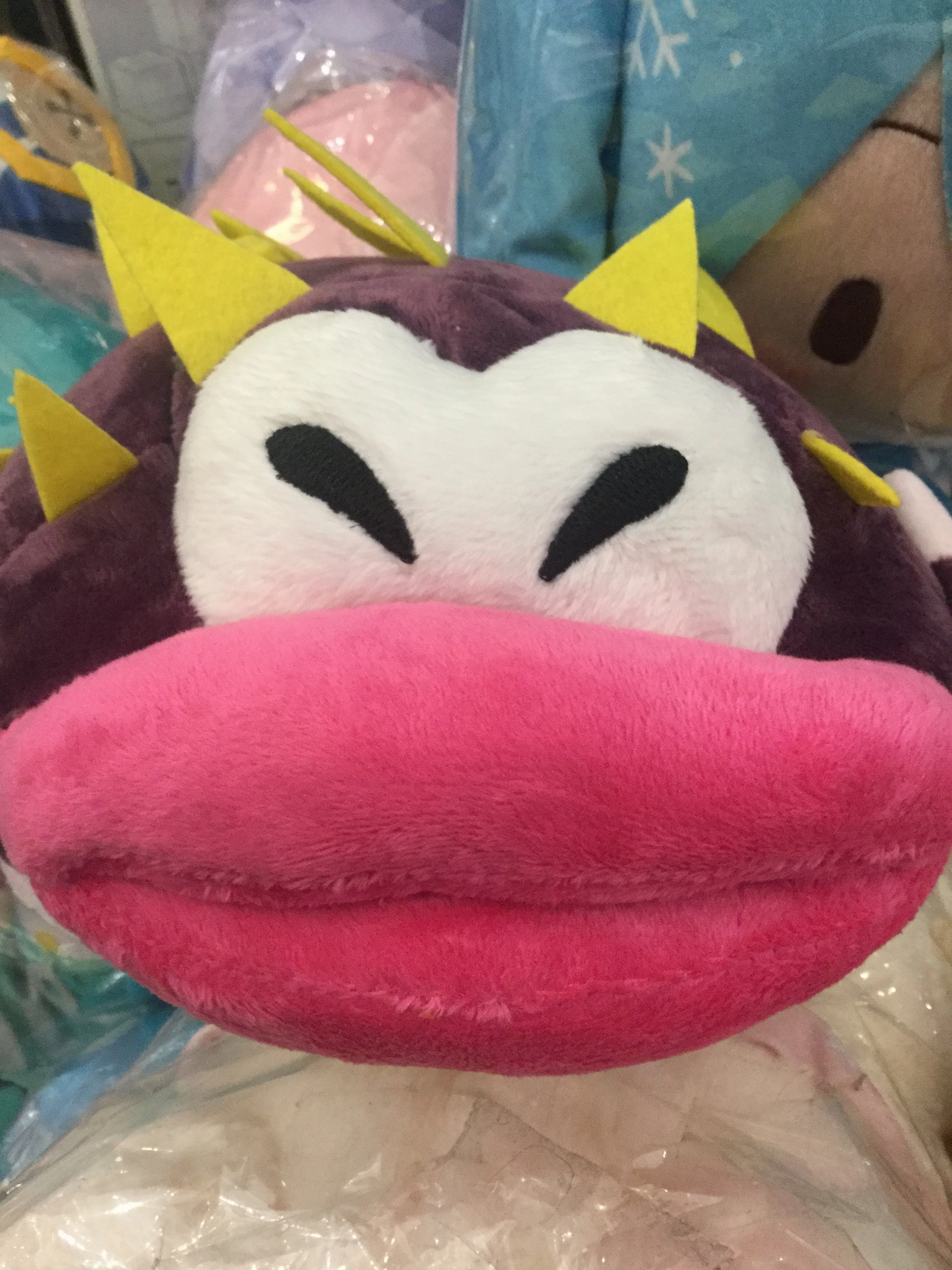 Little Movement Super Mario Bros Porcupuffer Fish Medium Plush (In-stock)