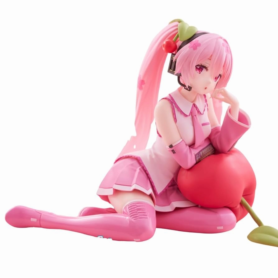 Niche Interest Fantasy Art TAITO - Vocaloid - Hatsune Miku Sakura Desktop Cute Figure Cherry Cushion Ver.