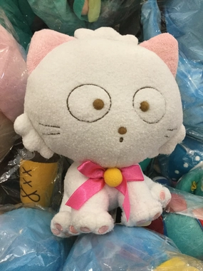 Tiny Wraith Little Award Tama & Friends White Cat Small Plush (In-stock)
