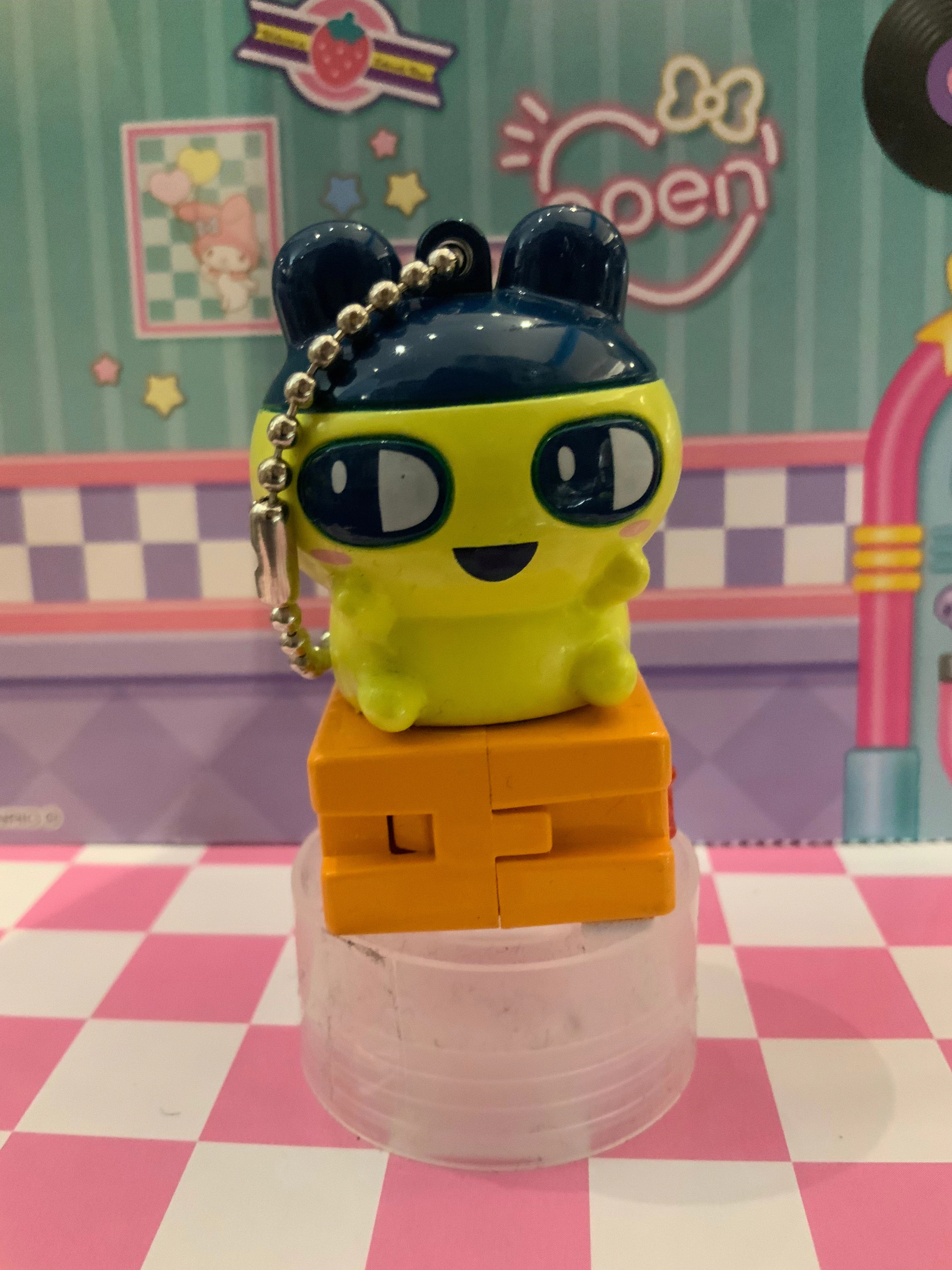 Tamagotchi Characters Light Up Figure Keychain 6 Pieces Set (In-stock) Blind Bag Exhibition Ready