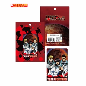 Terraformars - Card Sticker A - Mars Expedition Crew Collectible Showcase Exhibition Piece