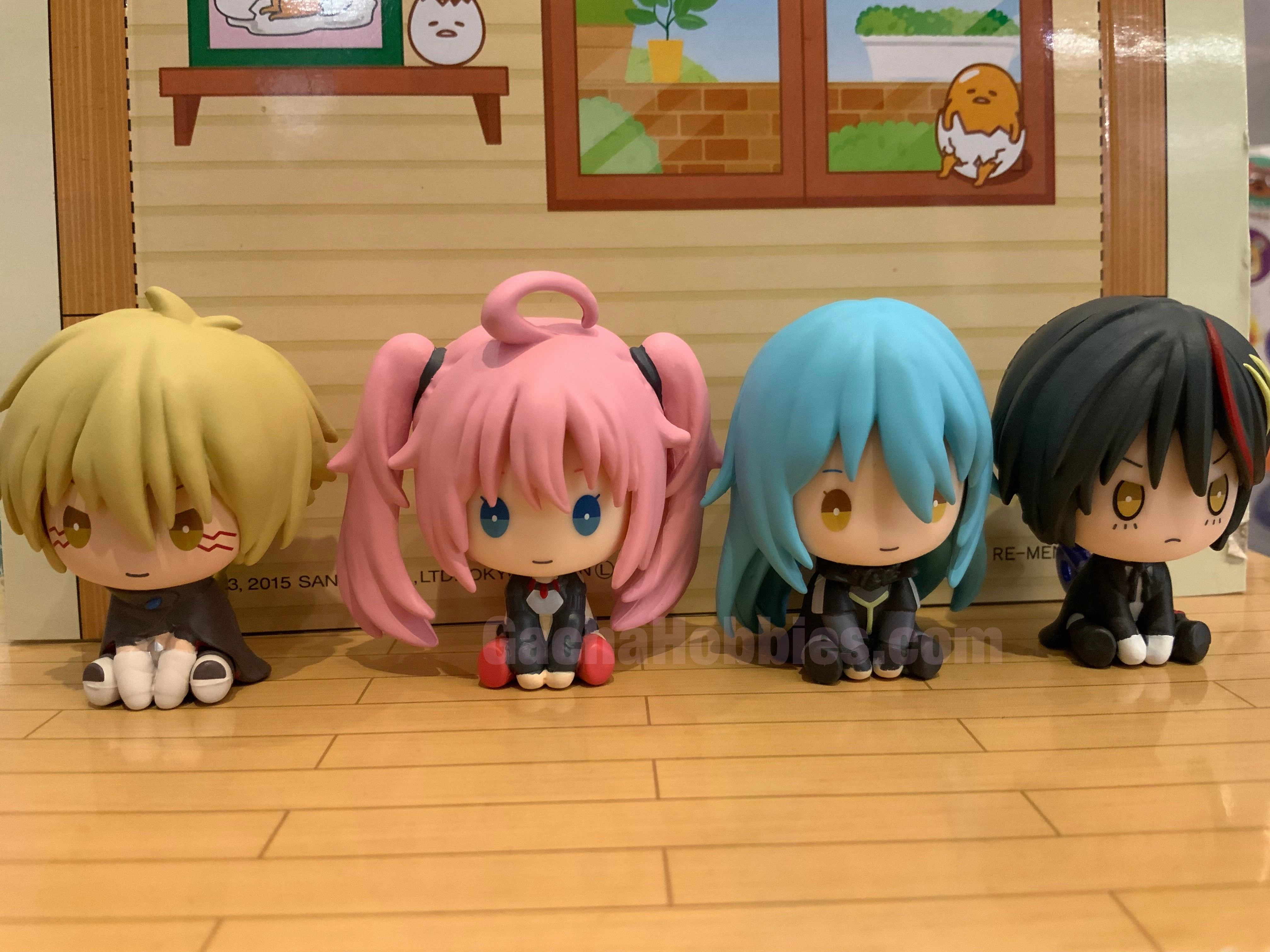 Limited Showcase Educational Toy That Time I Got Reincarnated as a Slime Sitting Mini Figure 4 Pieces Set (In-stock)