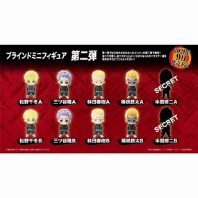 TOKYO REVENGERS BLIND MINI FUGURE 2 PER BOX ORDER (BOX OF 10) Superhero Toy