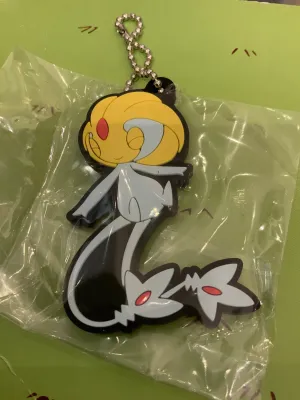 Character Showcase Gaming Item Pokemon Rubber Keychain #11 8 Pieces Set (In-stock)