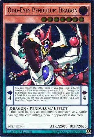Odd-Eyes Pendulum Dragon (UTR) [DUEA-EN004] Ultimate Rare Limited Collectible Release