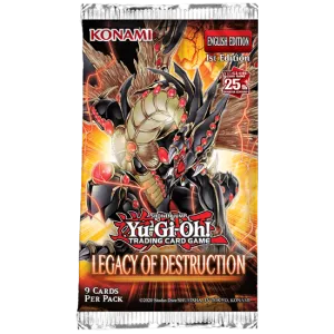 YGO Legacy of Destruction Booster Pack Surprise Pack Series Collector's Pack Series