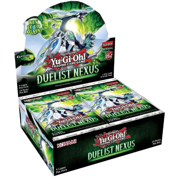 Limited Toy Release Random Edition Opening YGO Duelist Nexus Booster Box (24 Packs)