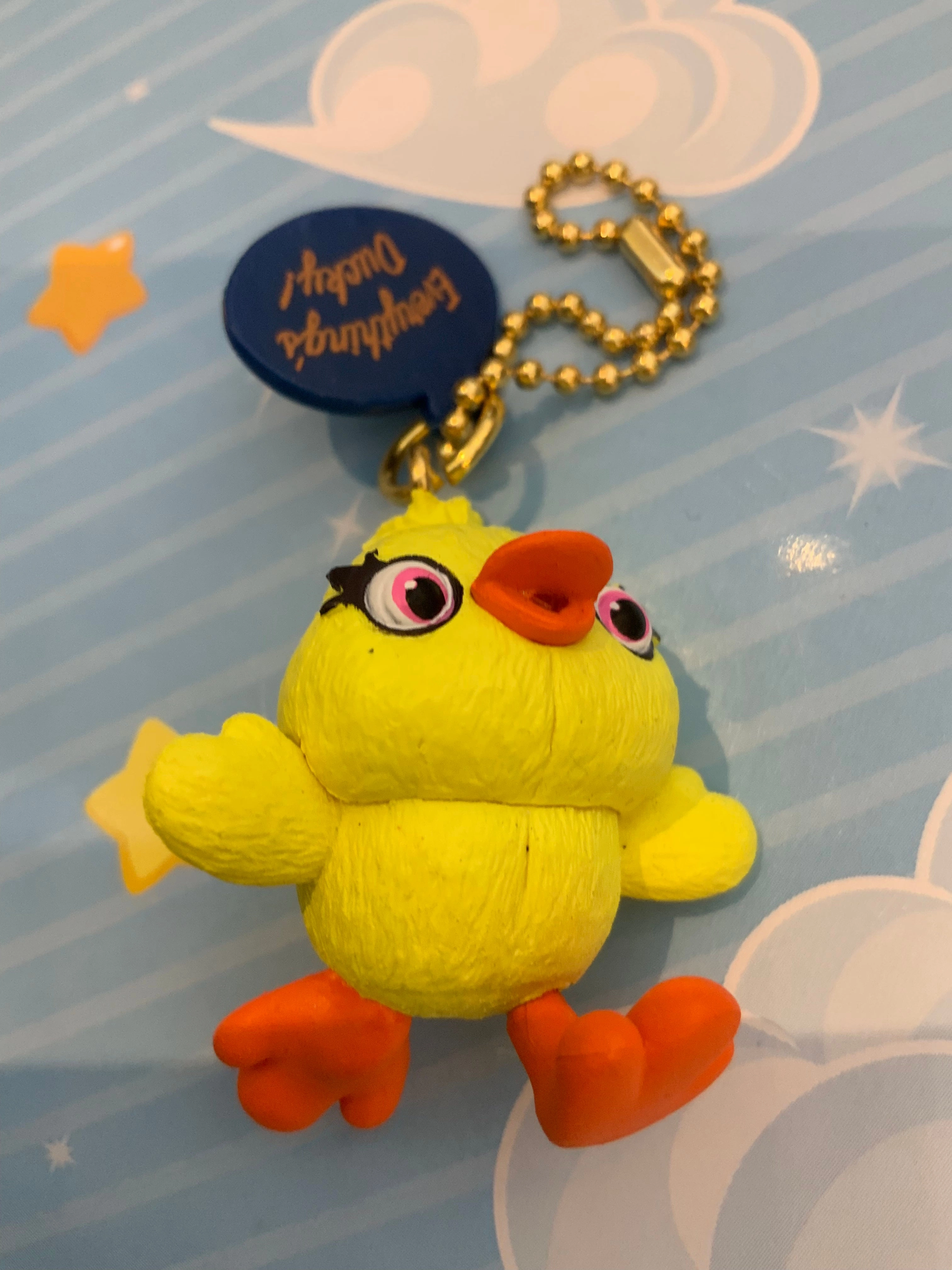 Toy Story 4 Character Figure Keychain 6 Pieces Set (In-stock) Sitting Pose