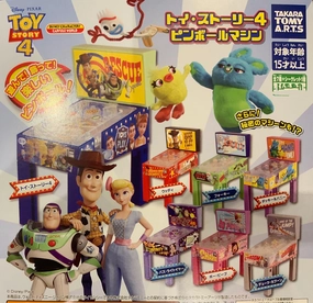 Toy Story 4 Mini Pinball Machine 7 Pieces Set (In-stock) Free Shipping Greek Statue
