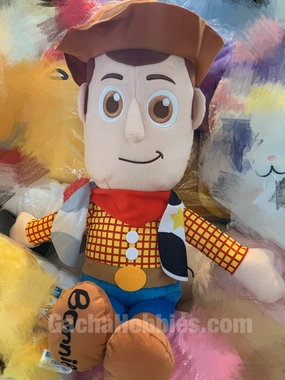 Toy Story 4 Sheriff Woody Cowboy Smiling Plush (In-stock) Ruby Red