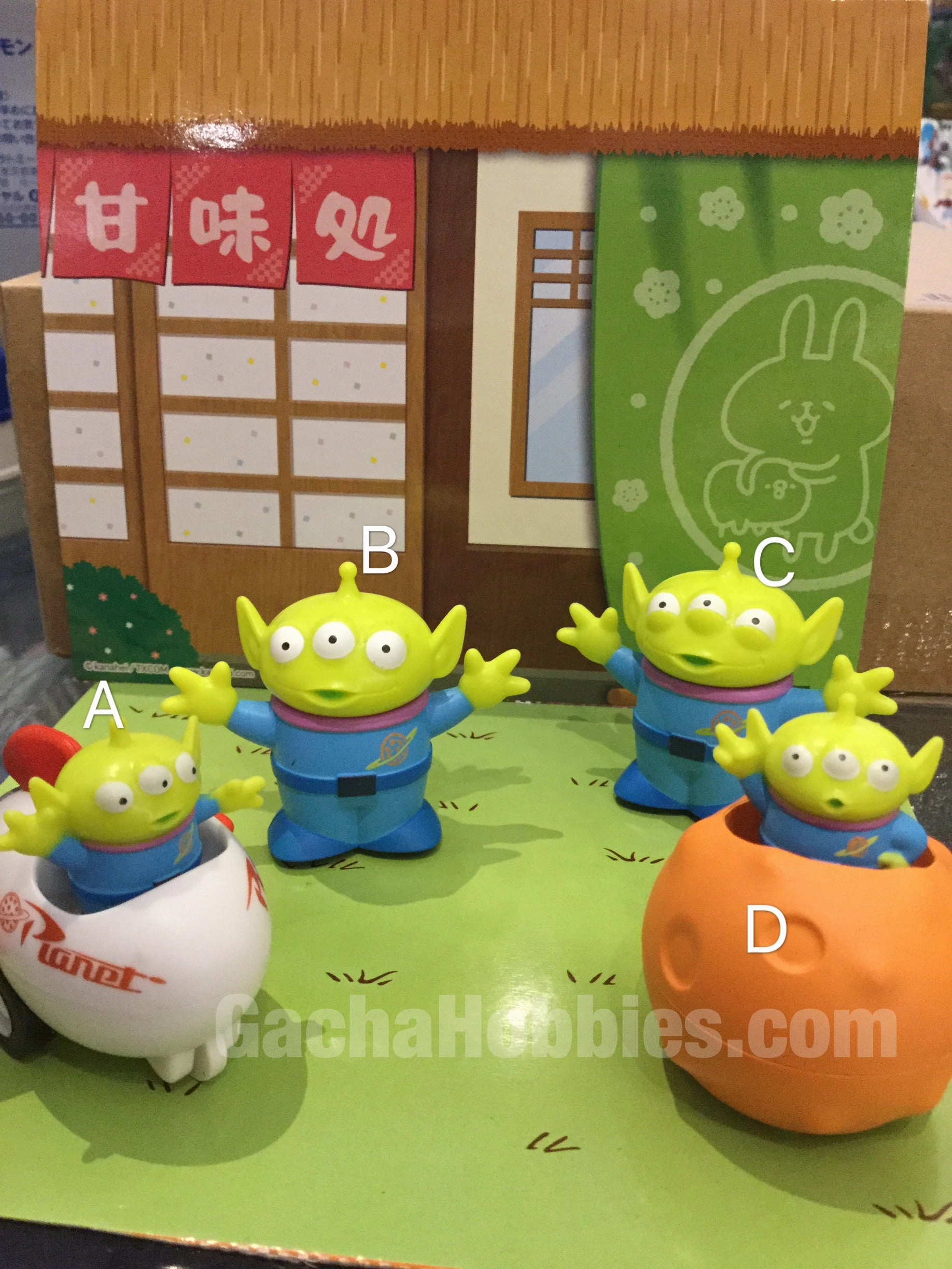Toy story Aliens toy 4pcs set (In-Stock) Modern Technique Chibi Hobby