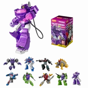Transformers Blokees Figures - Fractured Space-Time Galaxy Version 04 Action Collection
