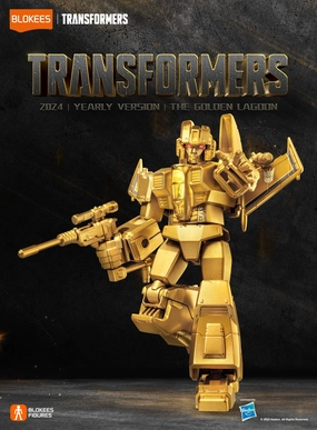 Fantasy Display PVC Hobby Transformers XV01 The Golden Lagoon 01 Blokees Figure - Luminous Eyes