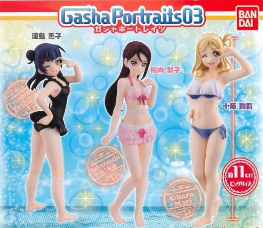Love Live! Gasha Portraits Character Figures Vol.3 3 Pieces Set (In-stock) Oceanic Art