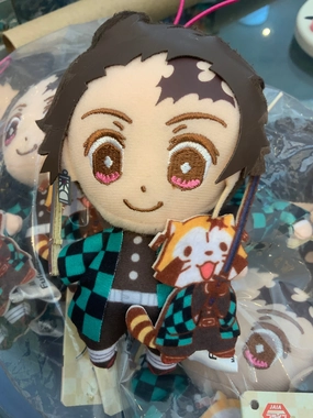 Timely Fulfillment Model Creator Kimetsu no Yaiba Demon Slayer x Rasca Tanjiro Kamado Small Plush Keychain (In-stock)