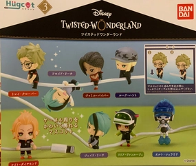 Collectible Collection Hugcot Disney Twisted Wonderland Character Mini Figure Vol.3 8 Pieces Set (In-stock)