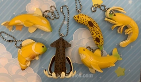 Banana Marine Life Figure Keychain 6 Pieces Set (In-stock) Movie Display
