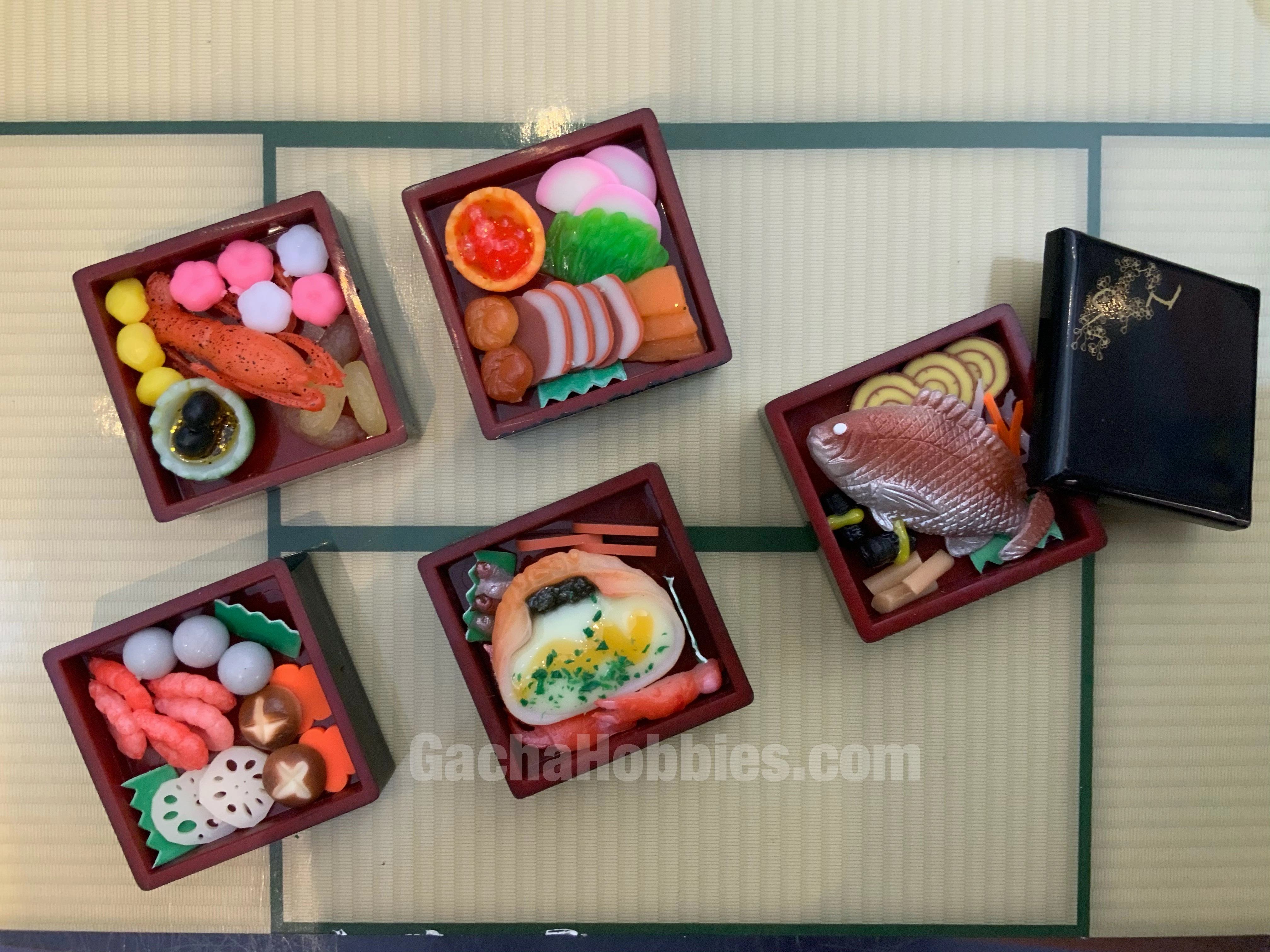 Ultimate Japanese Bento Box Figure 5 Pieces Set (In-stock) Fantasy Quest