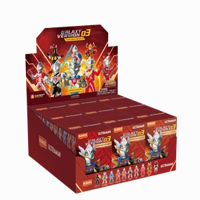 Seasonal Rotation Ultraman Blokees Figures - Galaxy Version (GV) 03 - The Destined Crossroad (Box of 9)