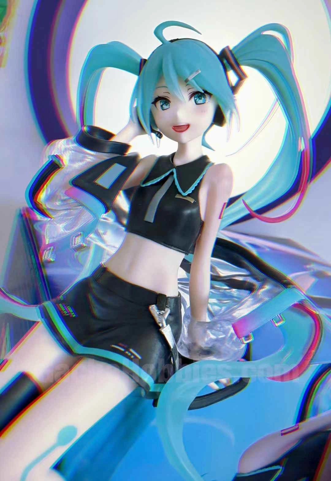 Illustration Creator FuRyu Hatsune Miku Noodle Stopper Figure Neon Cyber Ver. (In-stock)