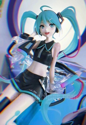 Illustration Creator FuRyu Hatsune Miku Noodle Stopper Figure Neon Cyber Ver. (In-stock)